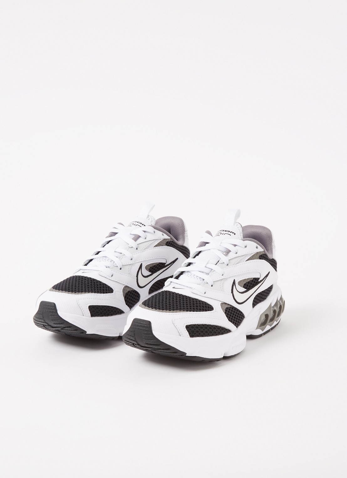 Nike Zoom Air Fire hardloopschoen met leren details - detail 2 zwart