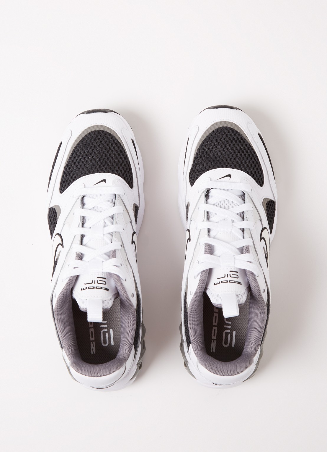 Nike Zoom Air Fire hardloopschoen met leren details - detail 4 zwart