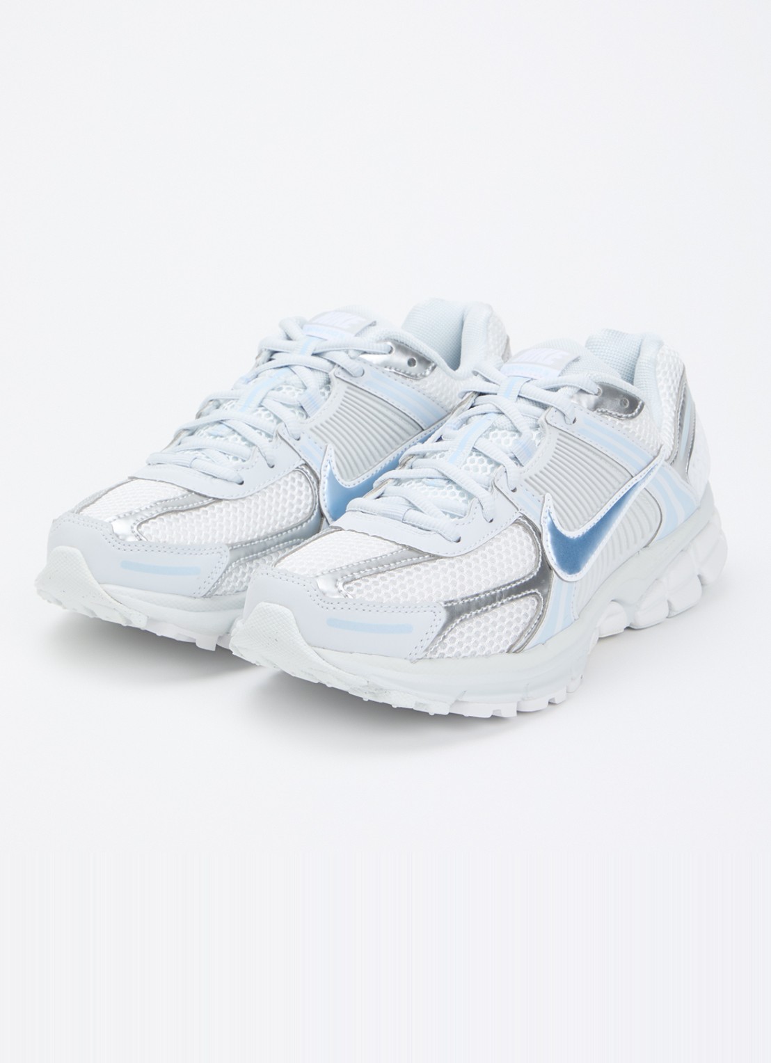 Nike Zoom Vomero 5 sneaker met mesh details - detail 3 lichtblauw