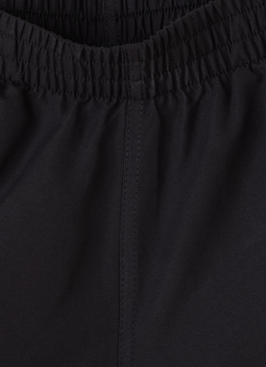 Nike Zwemshorts met logoborduring - detail zwart