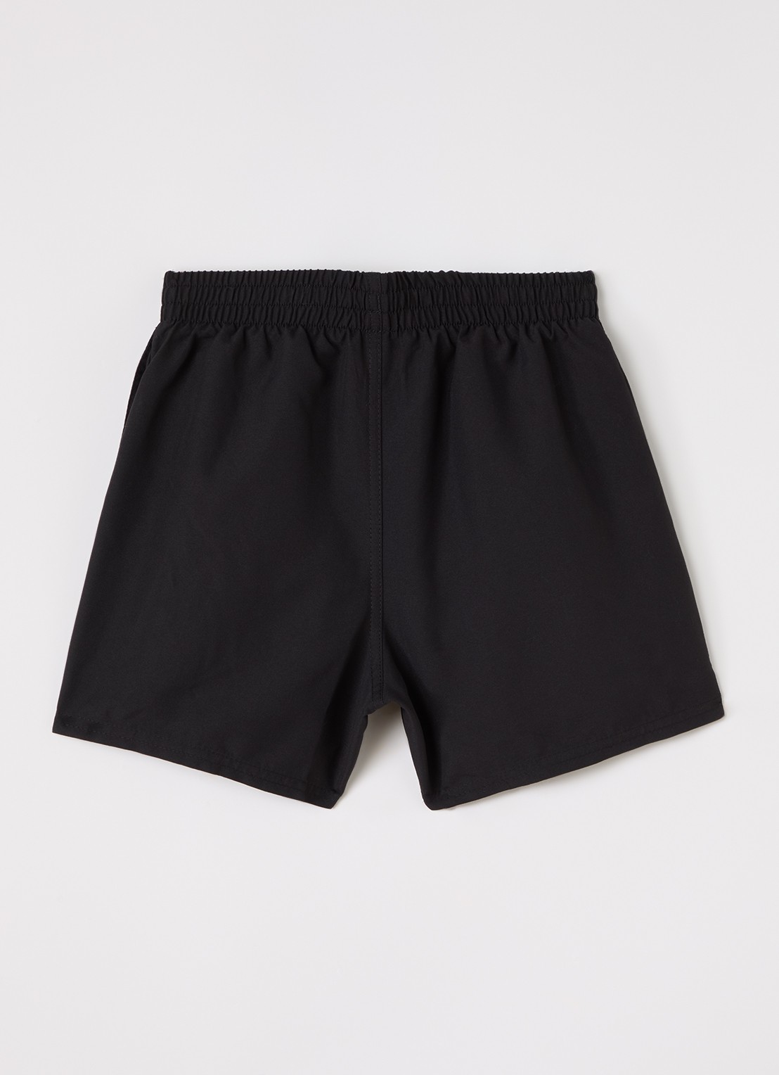 Nike Zwemshorts met logoborduring - voorkant 3 zwart