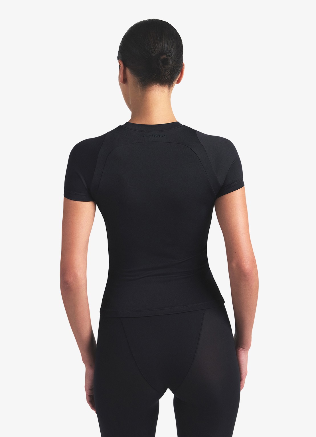 NikeSKIMS Airy cropped trainings T-shirt met stretch - achterkant 5 zwart