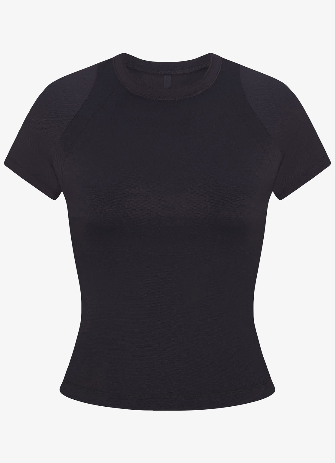NikeSKIMS Airy cropped trainings T-shirt met stretch - voorkant 3 zwart