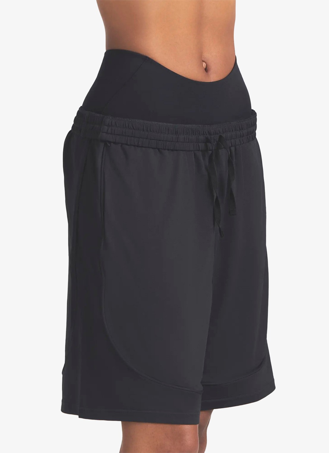 NikeSKIMS Airy mid waist loose fit korte broek met ritszakken - detail 2 zwart
