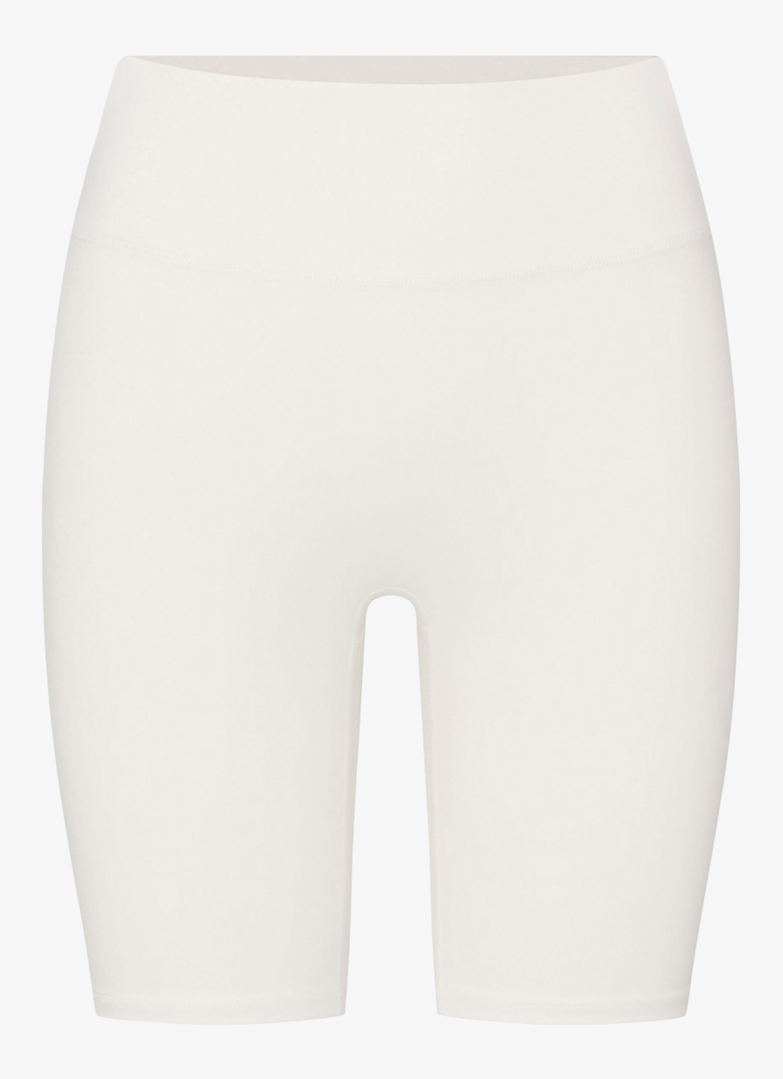 NikeSKIMS Matte high waist skinny fit korte trainingslegging - voorkant wit