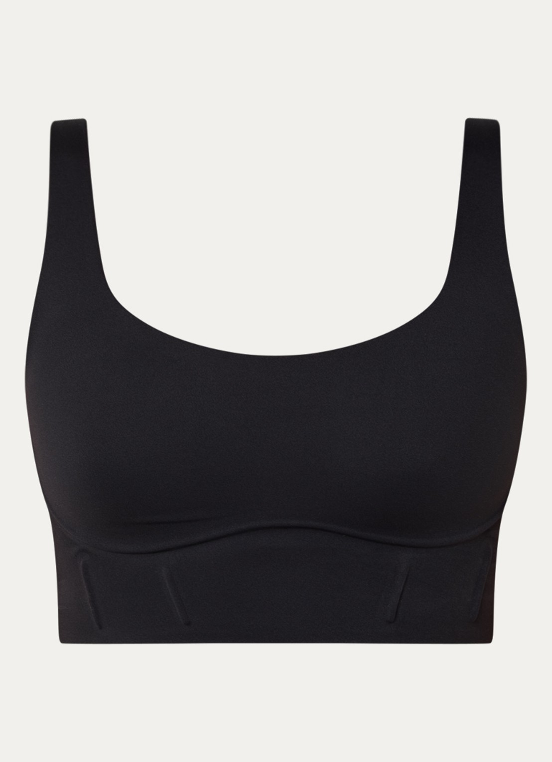 NikeSKIMS Matte sport bh met medium support - voorkant zwart