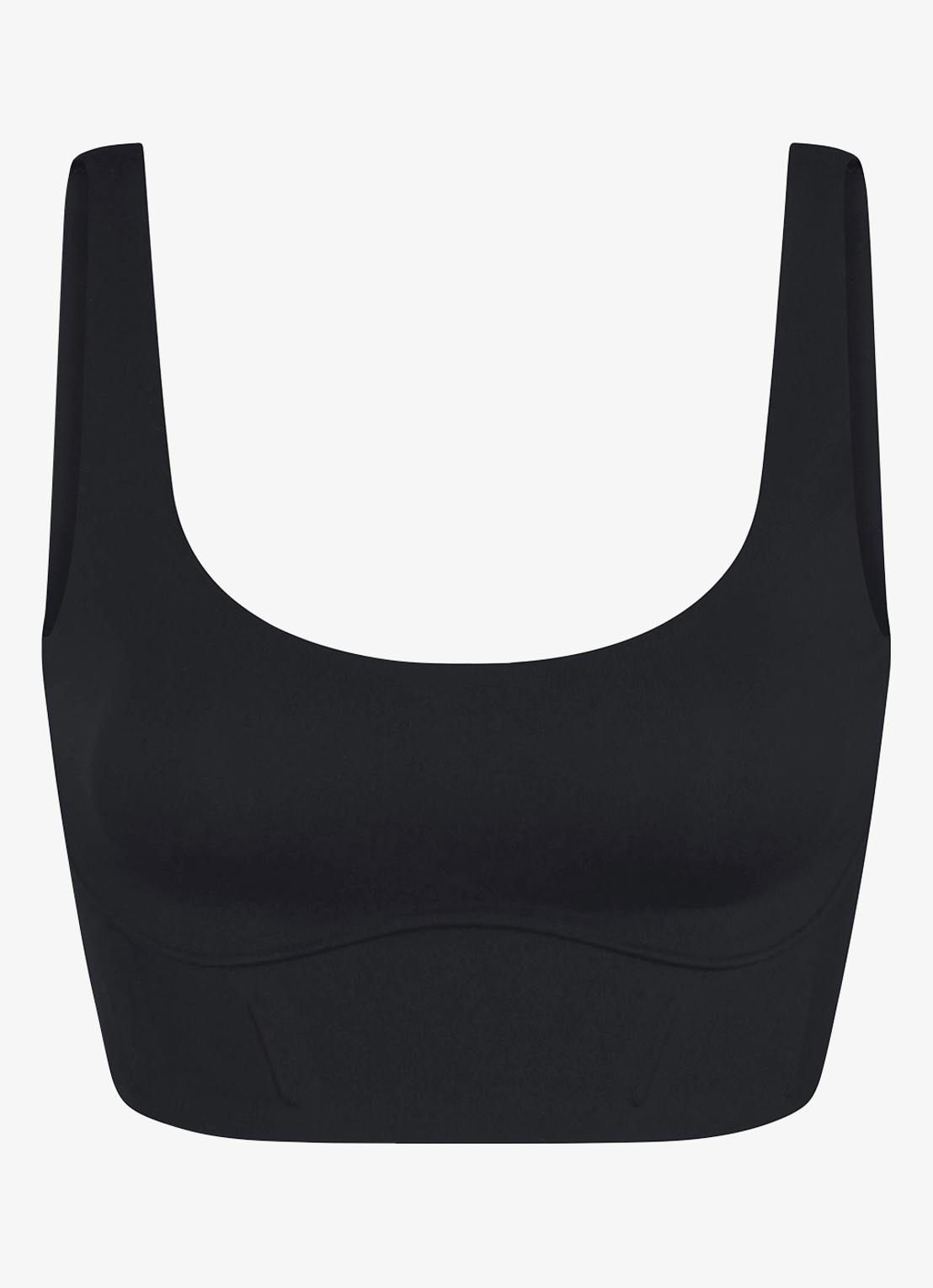NikeSKIMS Matte sport bh met medium support - voorkant zwart