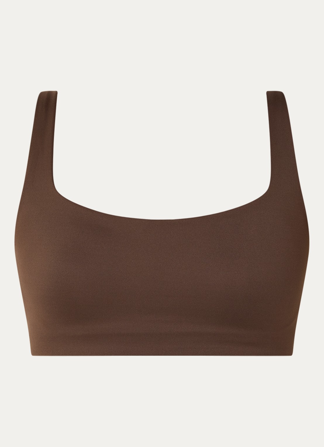 NikeSKIMS Matte sport bh met medium support - voorkant lichtbruin