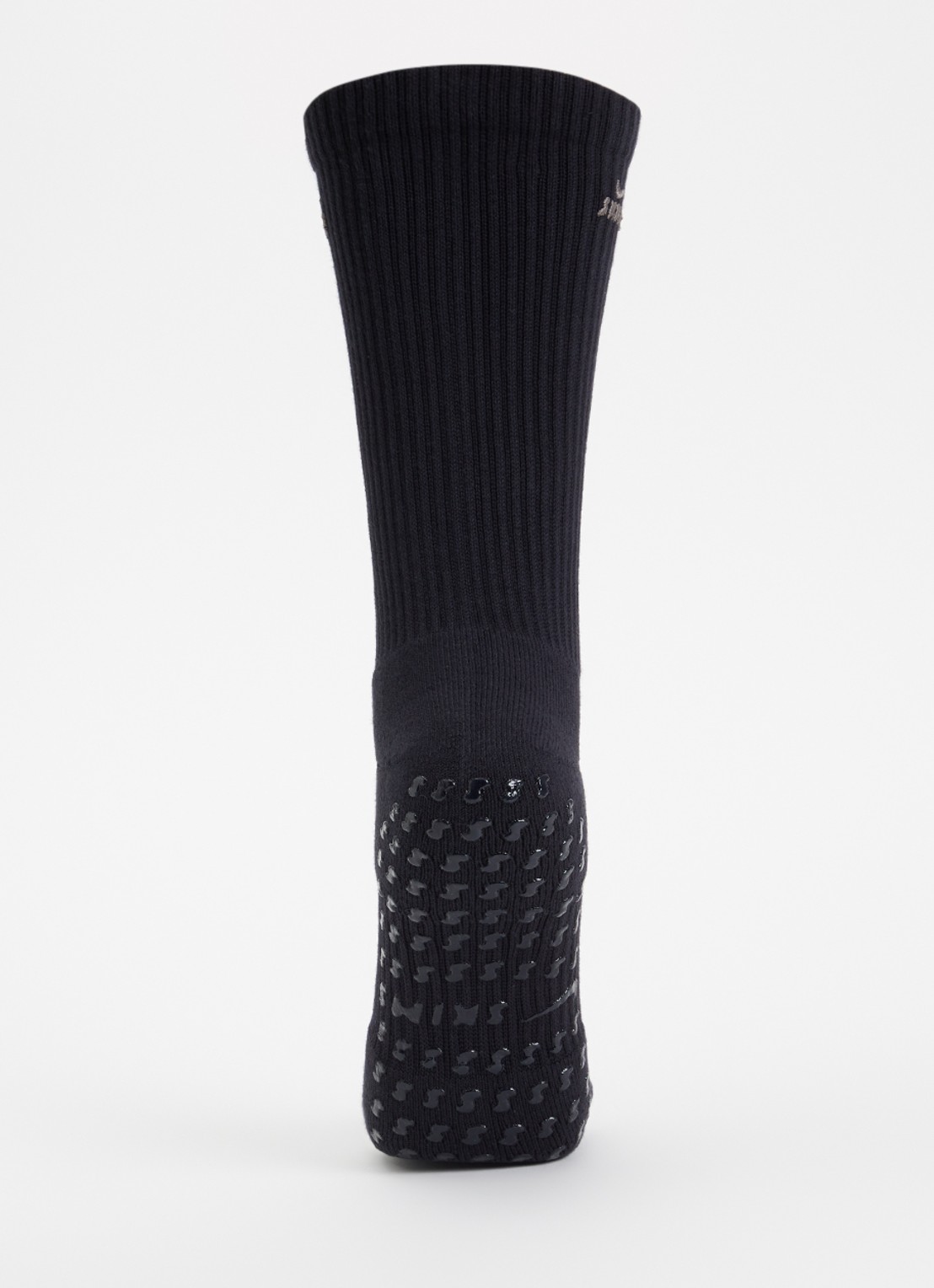 NikeSKIMS Pilates Grip sportsokken in katoenblend met logoborduring - voorkant 2 zwart