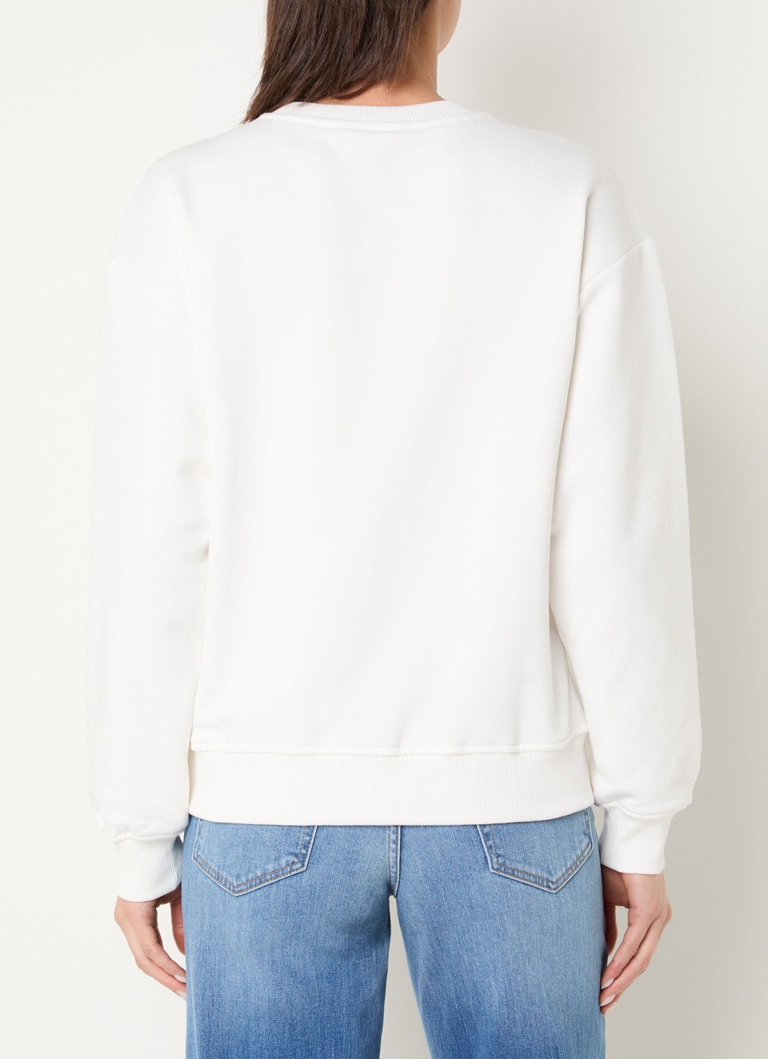 NIKKIE 1985 Sweater met logo - achterkant wit