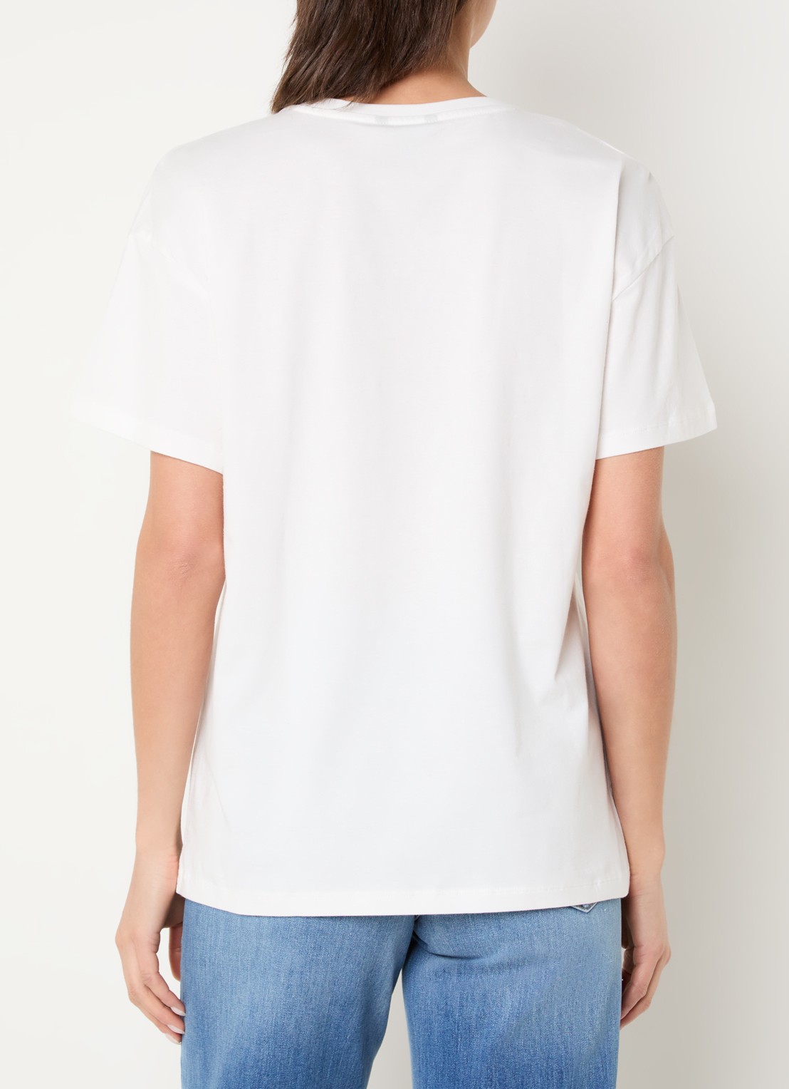 NIKKIE 1985 T-shirt met logo - achterkant 2 wit