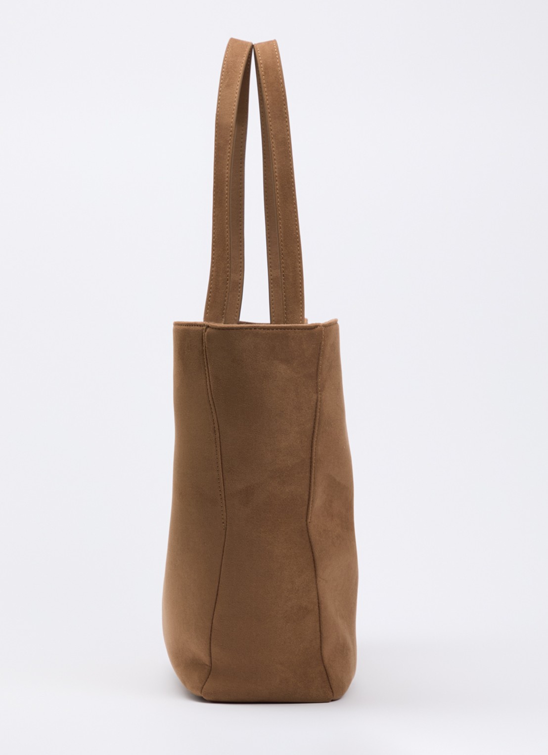 NIKKIE Preston shopper met logo - detail 3 cognac