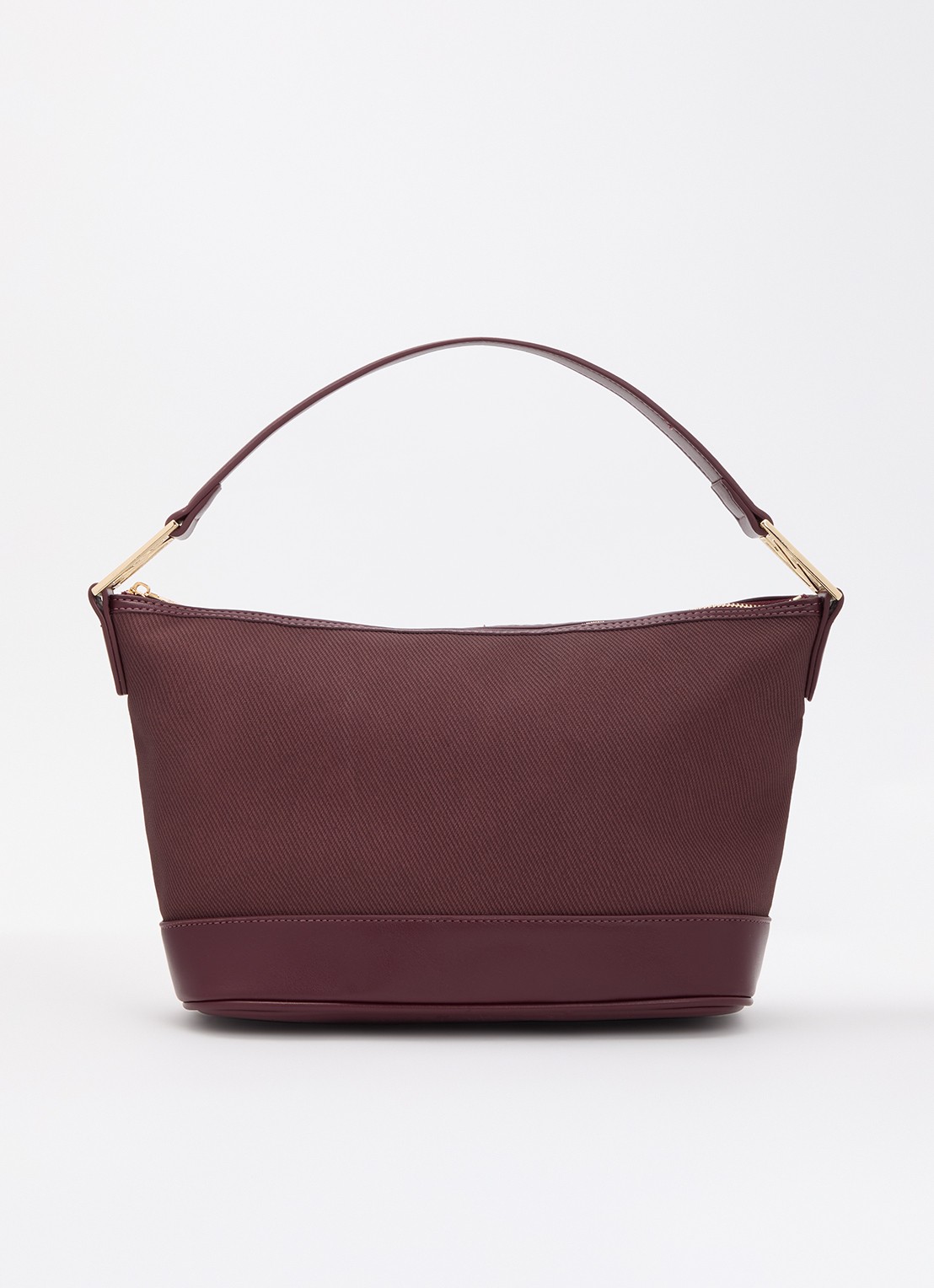NIKKIE Raisen schoudertas met logo - voorkant bordeauxrood