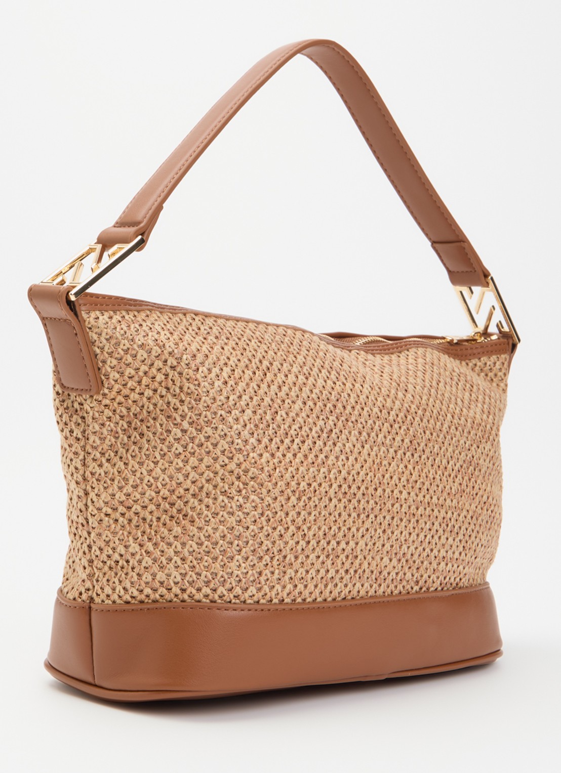NIKKIE Raisen schoudertas  - achterkant 5 beige
