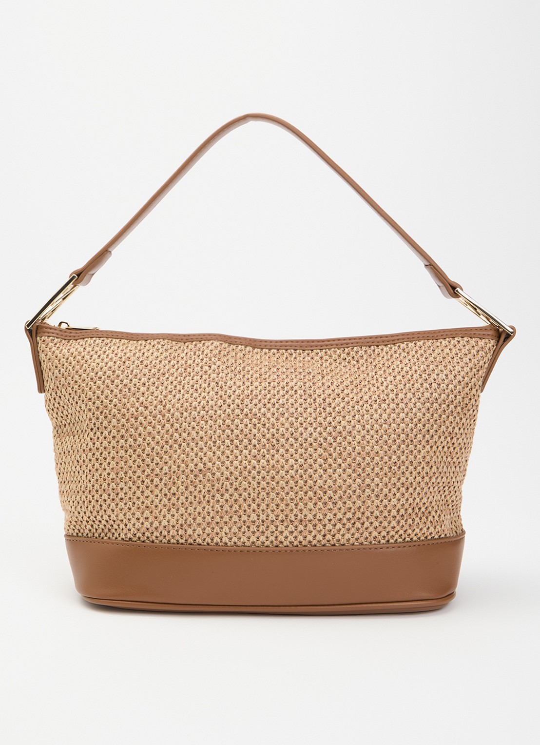 NIKKIE Raisen schoudertas  - voorkant beige