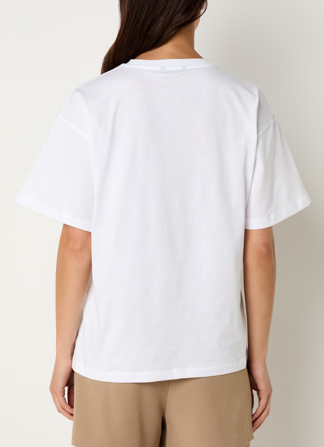 NIKKIE The Negroni T-shirt met print  - achterkant wit