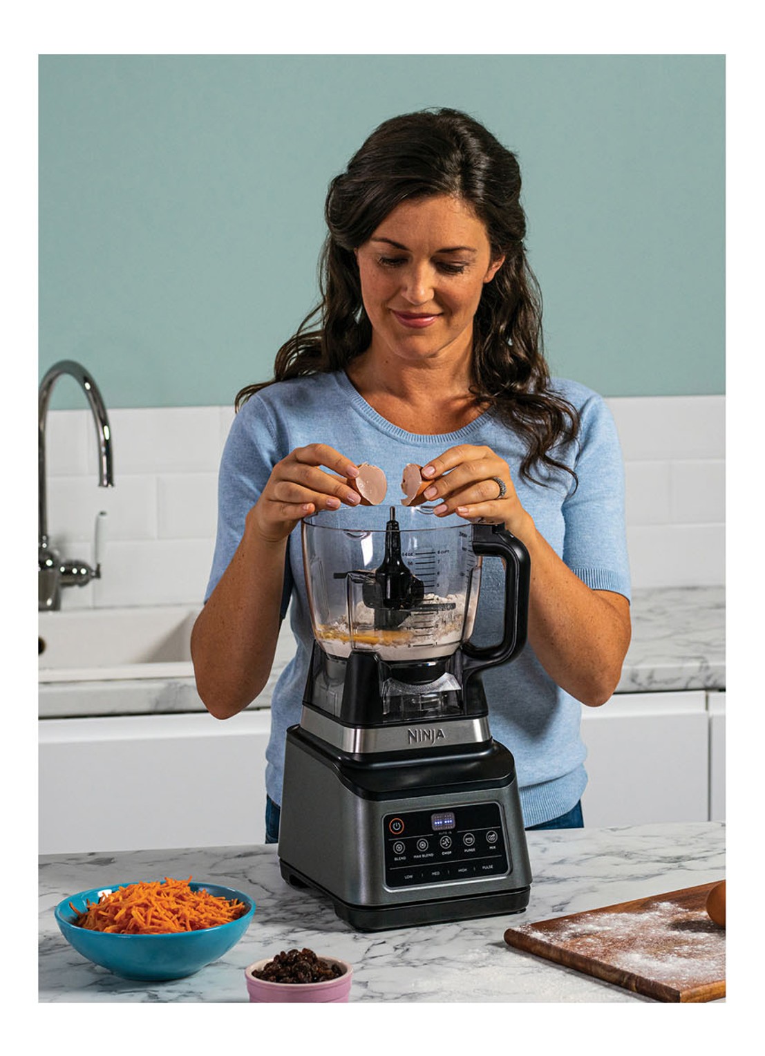 Ninja 3-in-1 food processor keukenmachine BN800EU - detail 3 zilver