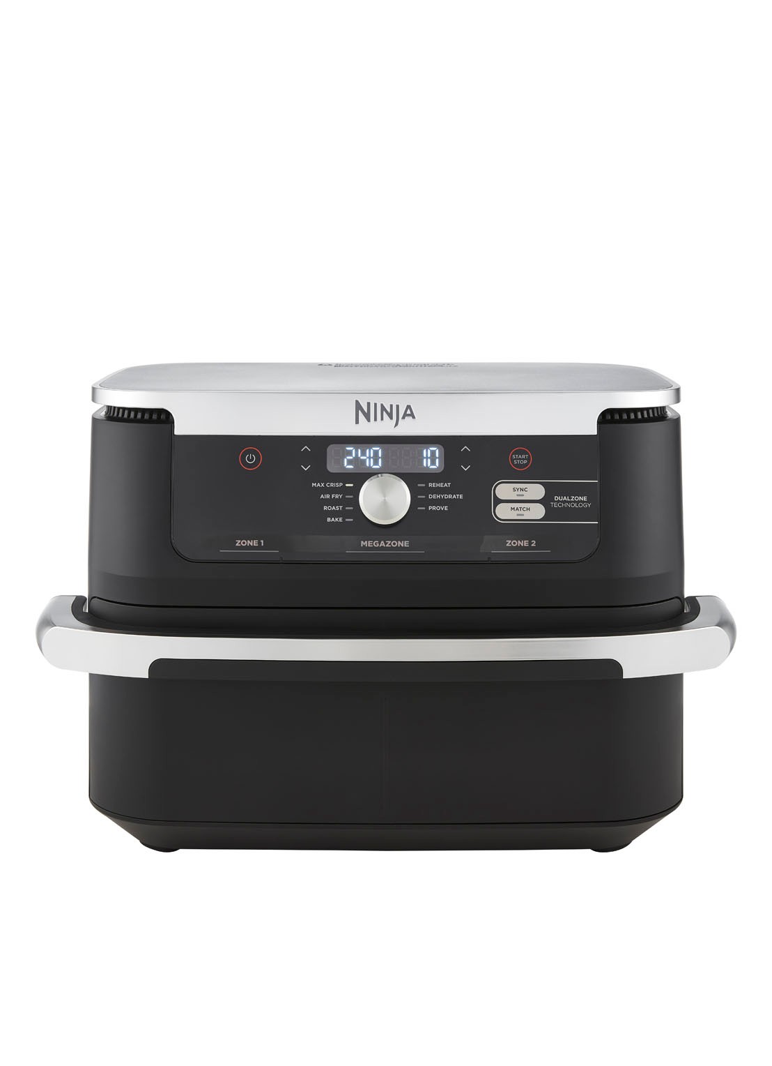 Ninja Flexdrawer dubbele airfryer AF500EU  - voorkant zwart