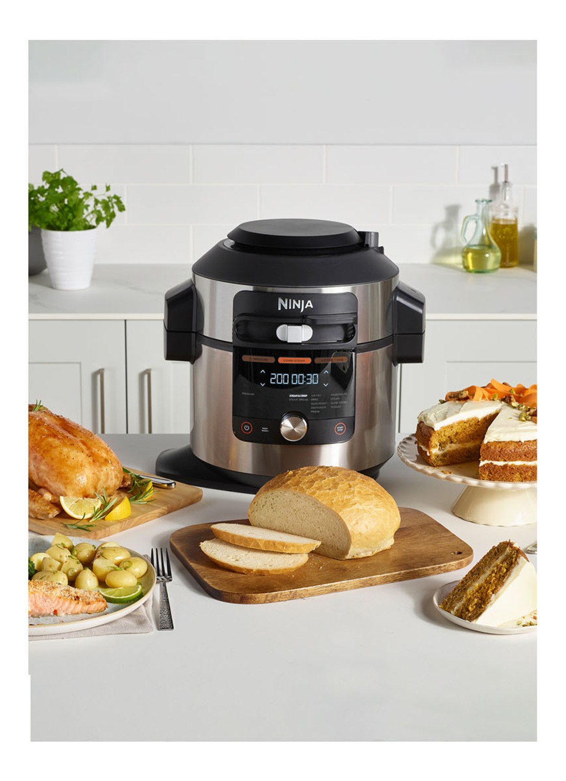 Ninja Foodi Multi-Cooker OL750EU  - achterkant 6 zwart