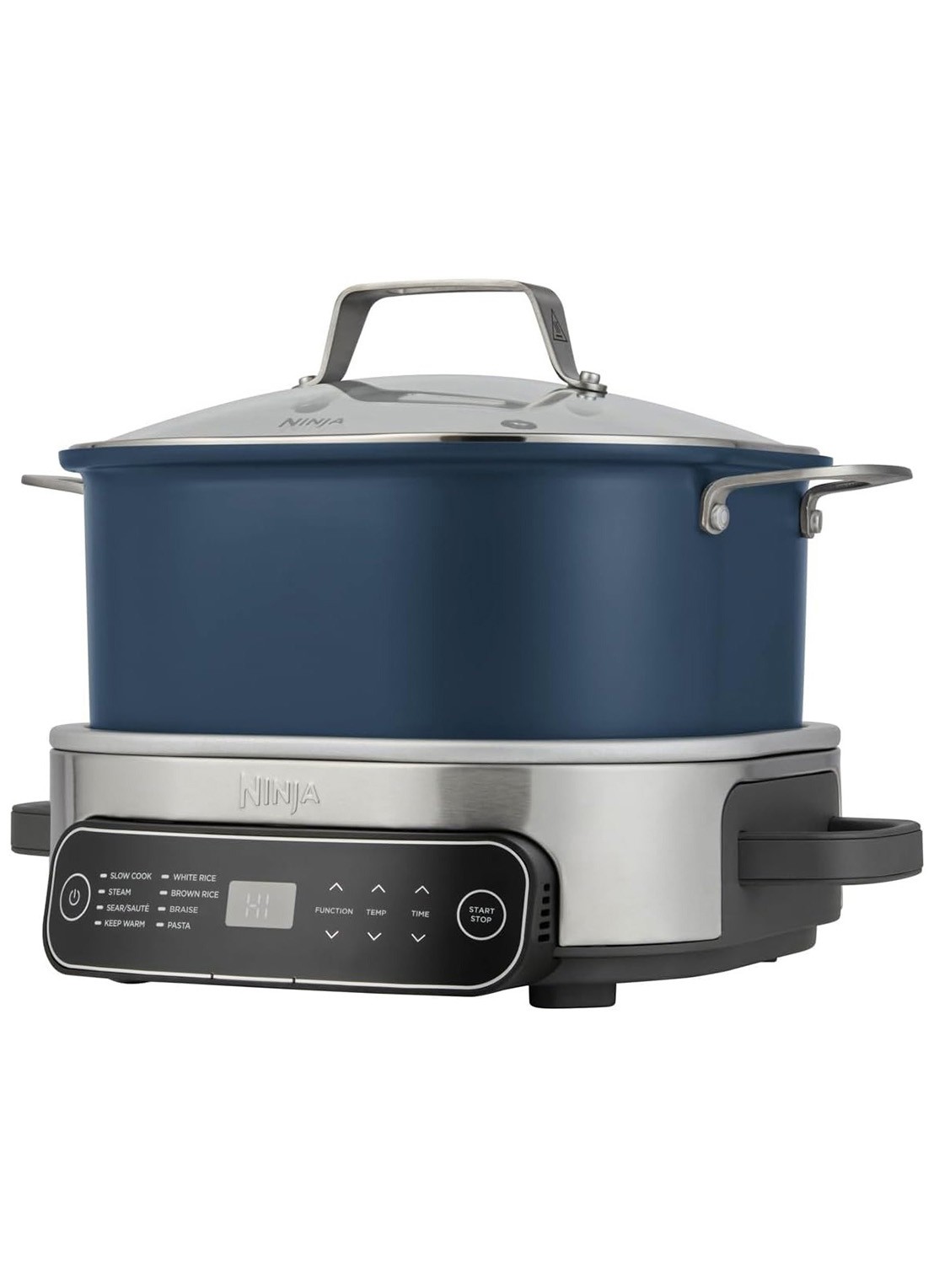 Ninja Foodi PossibleCooker 8-in-1 slowcooker 6 liter  MC1101EU - detail 3 donkerblauw