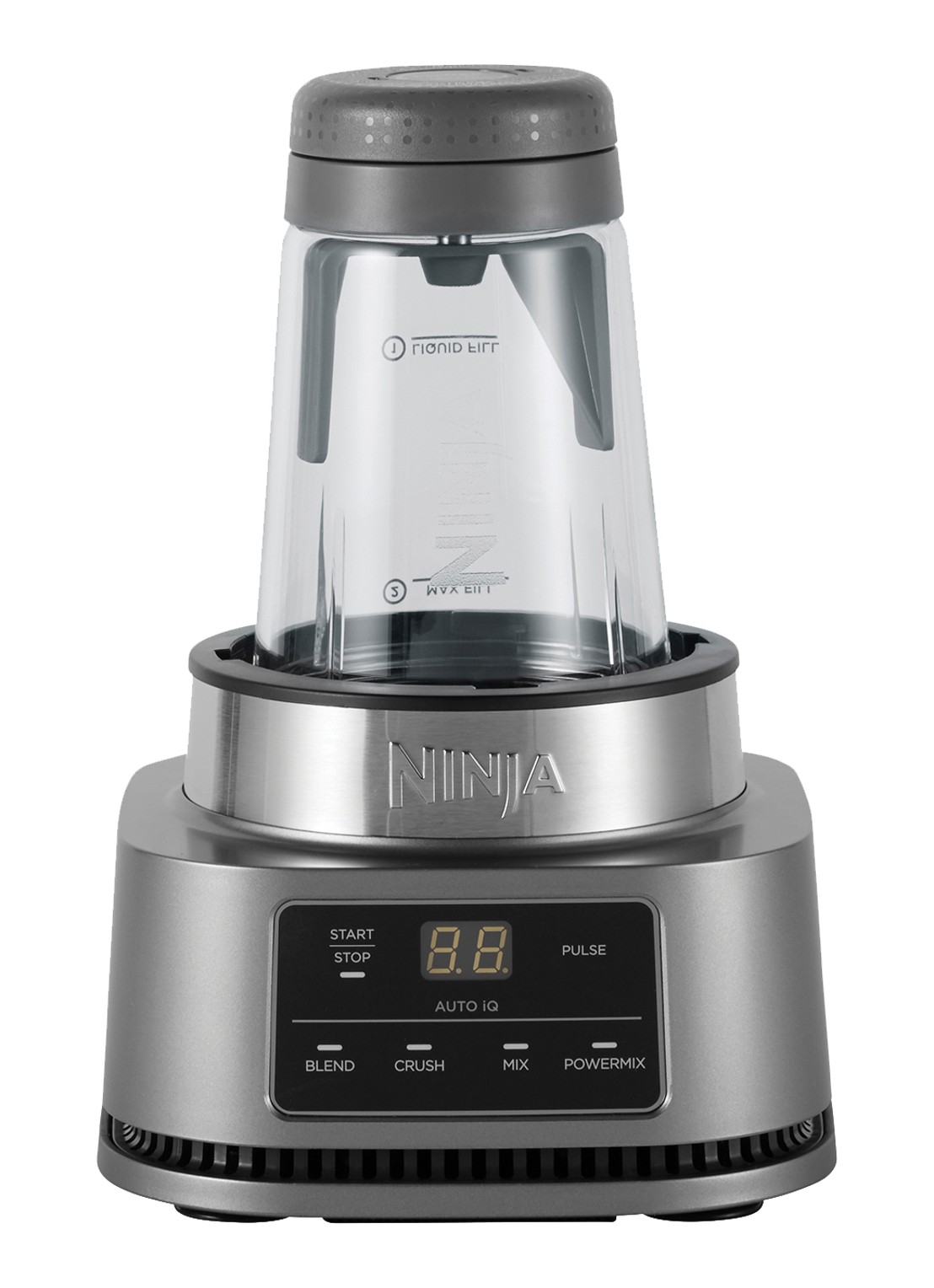 Ninja Foodi Power Nurti blender 2-in-1 CB100EU - voorkant zilver