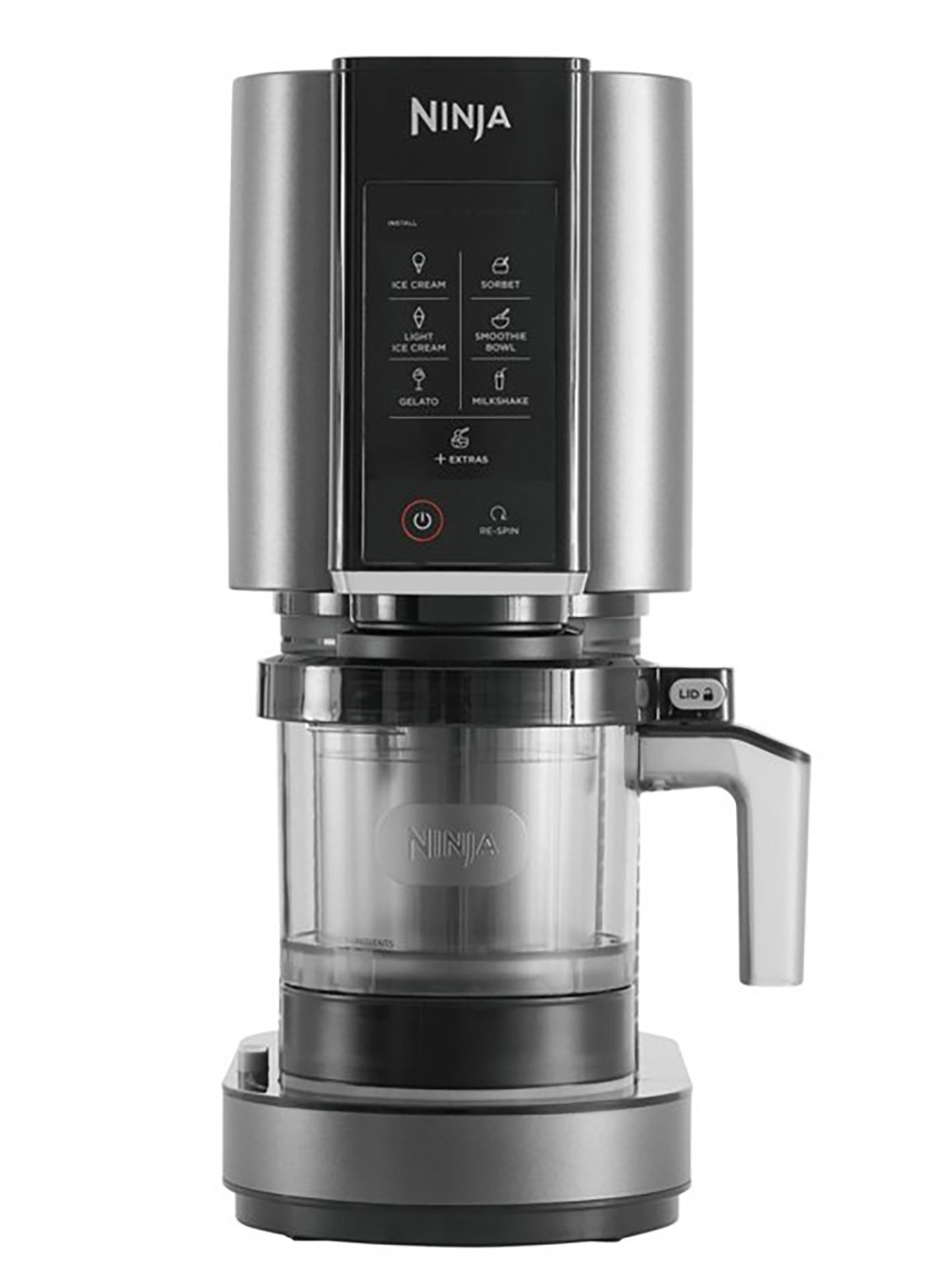 Ninja Ijsmachine NC302EU  - voorkant zwart