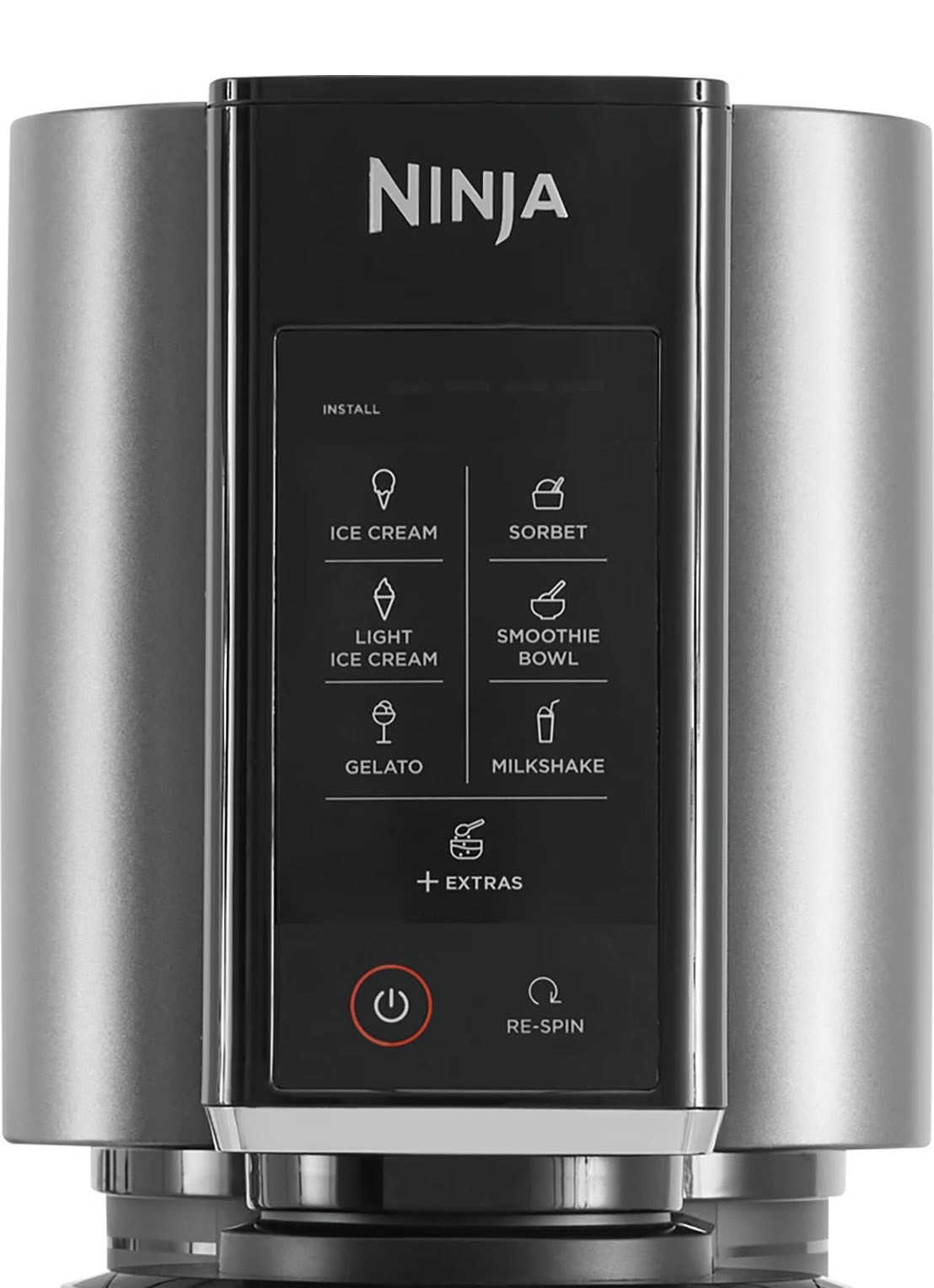 Ninja Ijsmachine NC302EU  - voorkant 2 zwart