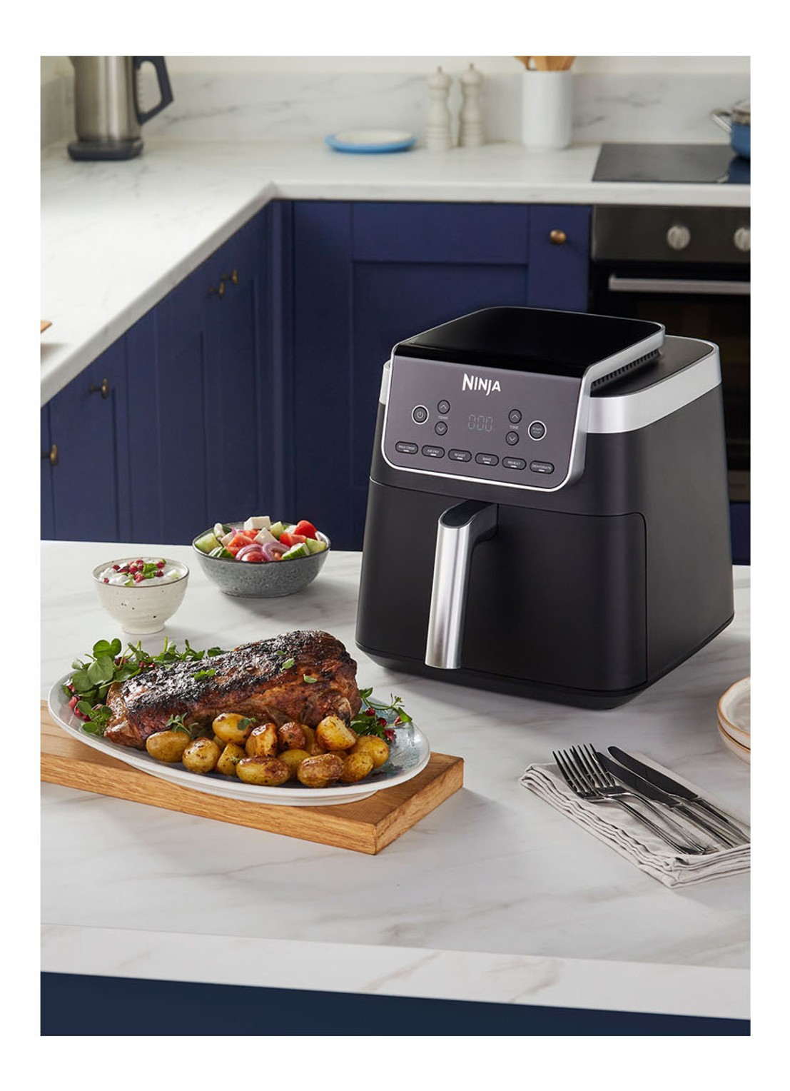 Ninja Max Pro airfryer AF180EU - voorkant 2 zwart