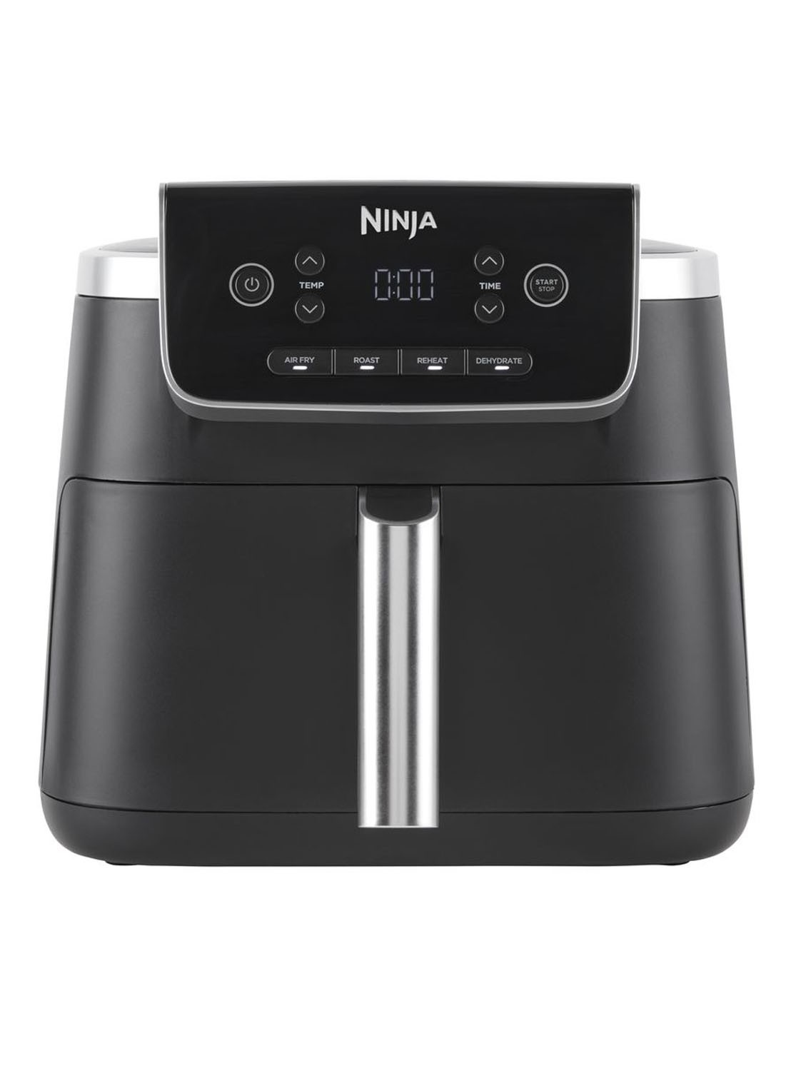 Ninja PRO airfryer 4,7 liter AF140EU - voorkant zwart