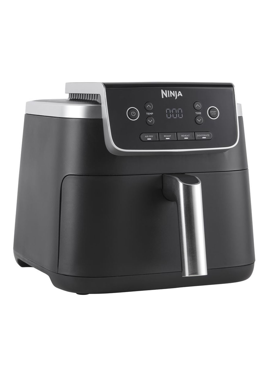 Ninja PRO airfryer 4,7 liter AF140EU - voorkant 2 zwart