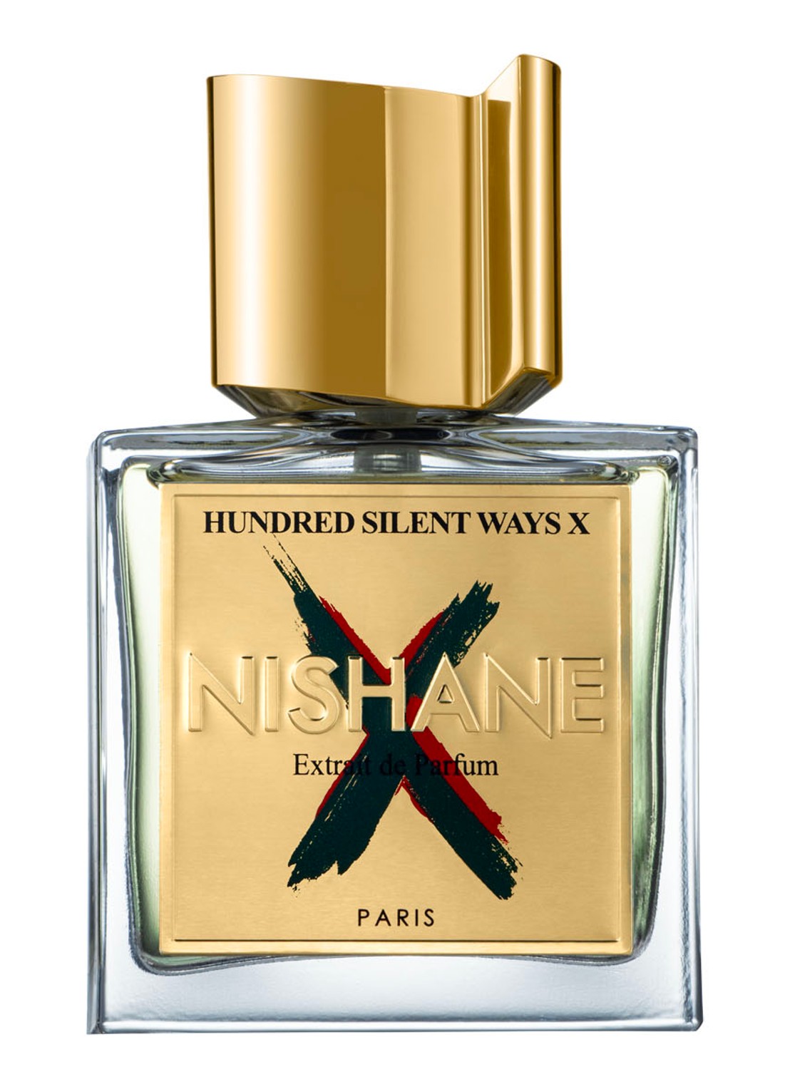 Nishane Hundred Silent Ways X Extrait De Parfum - voorkant 3 beige