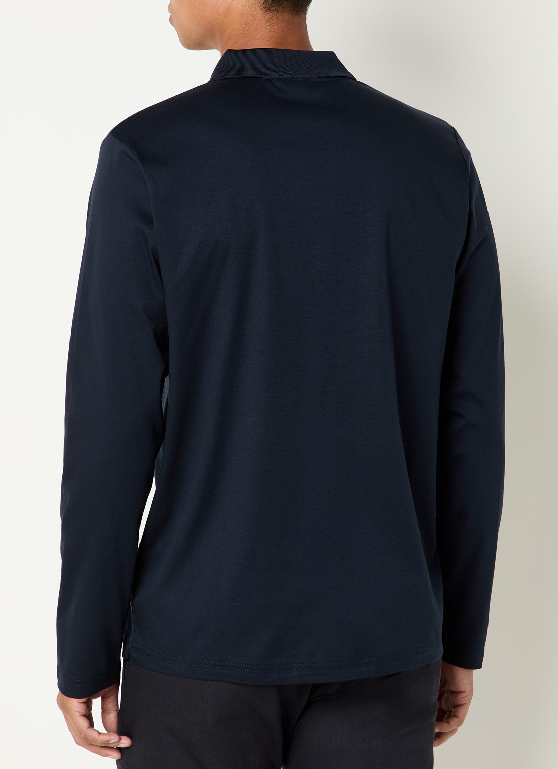 NN.07 Paul regular fit polo - achterkant 4 donkerblauw
