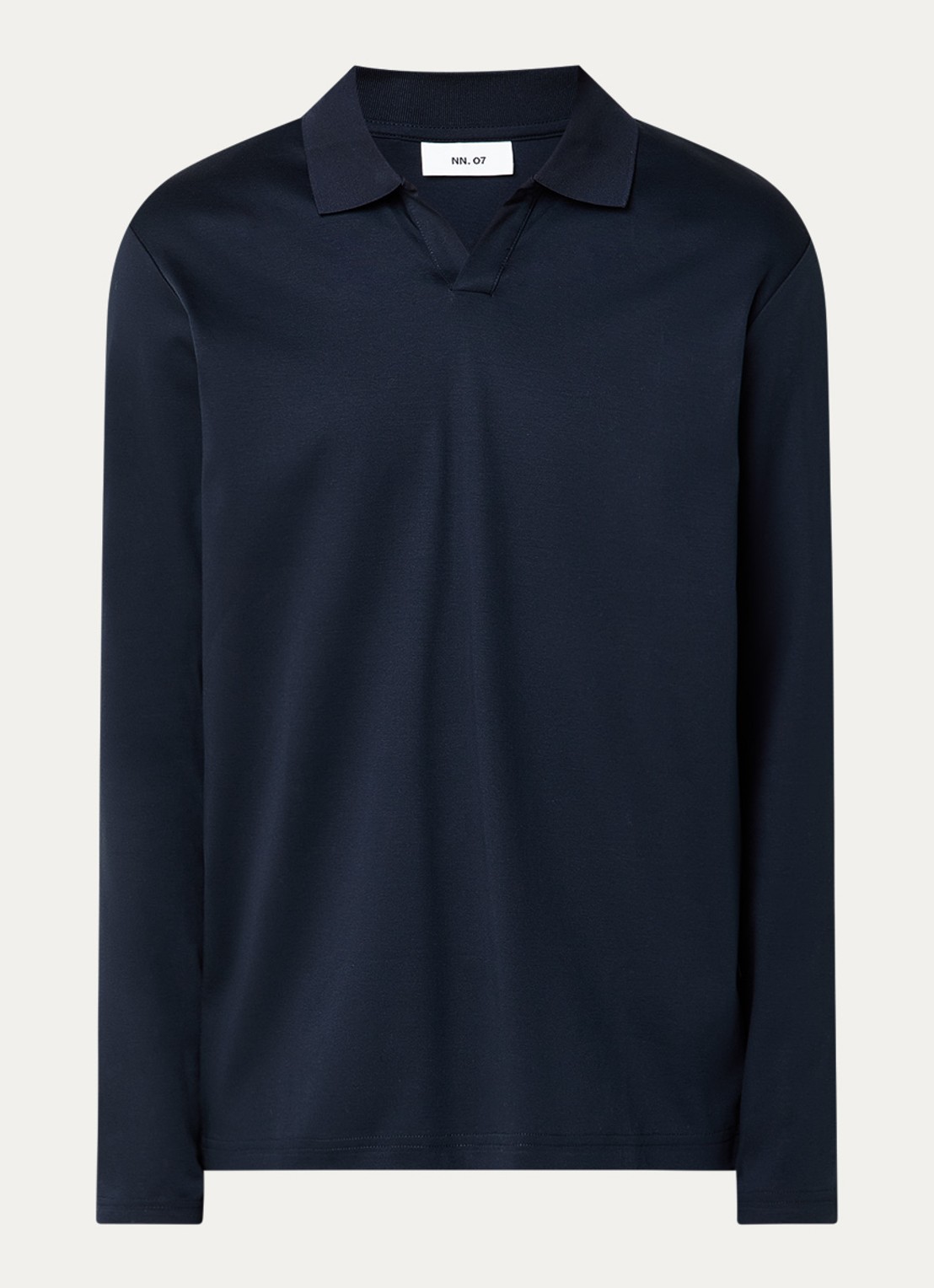 NN.07 Paul regular fit polo - voorkant donkerblauw