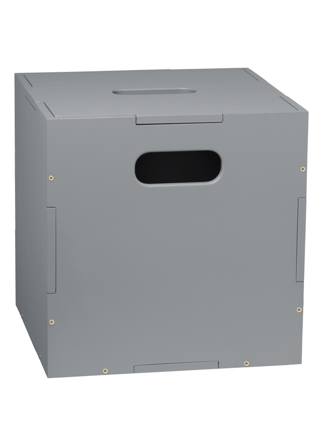 Nofred Cube Storage opbergbak  - voorkant grijs