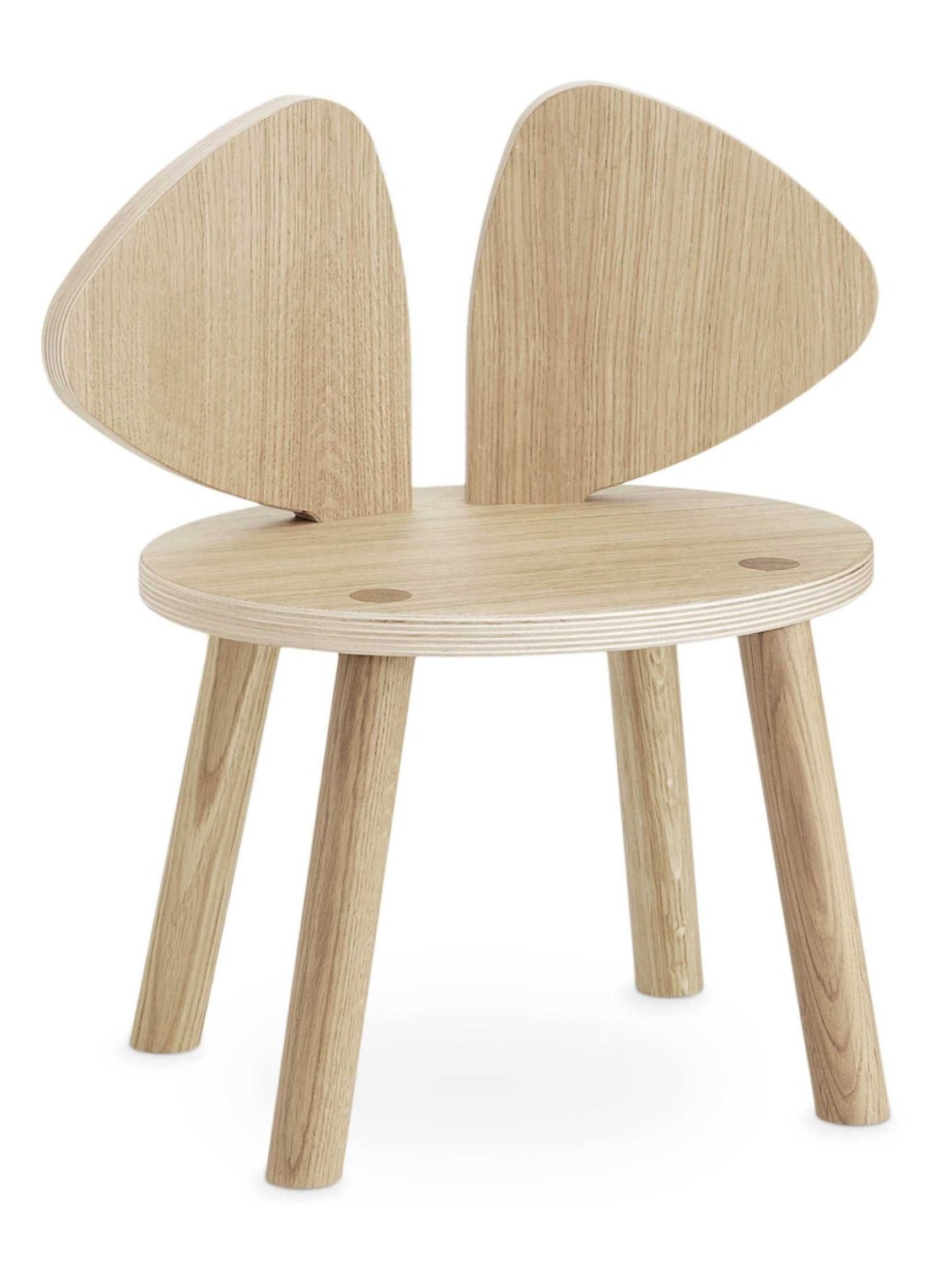 Nofred Mouse kinderstoel - voorkant beige