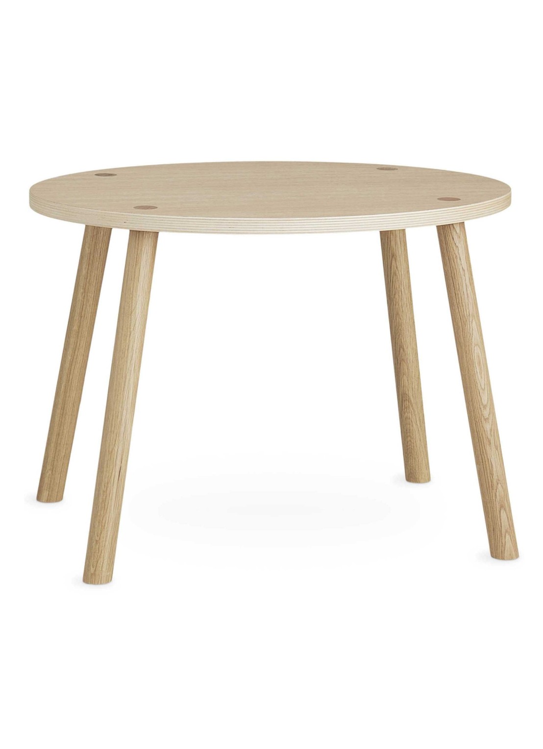 Nofred Mouse kindertafel  - voorkant bruin
