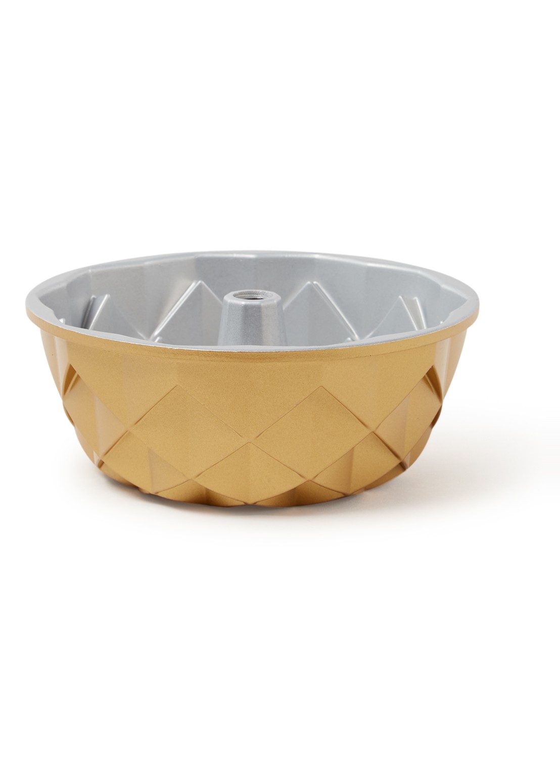 Nordic Ware Bundt jubilee bakvorm 25 cm  - voorkant goud