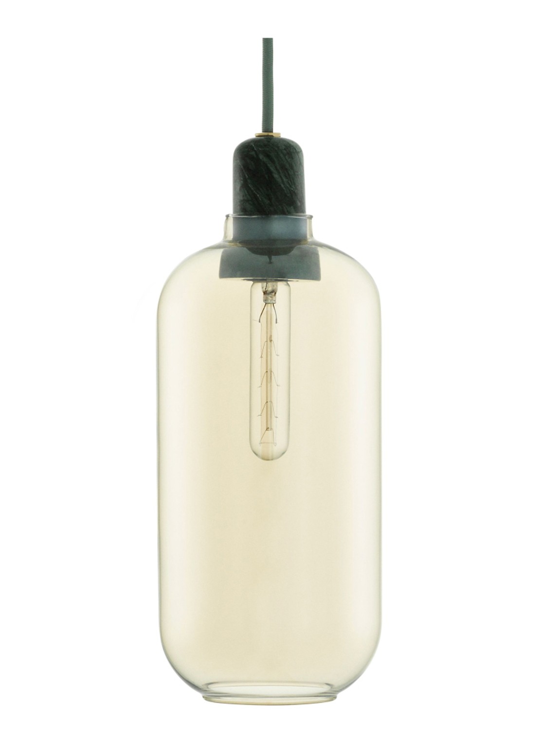 Normann Copenhagen Amp Lamp hanglamp large Ø 11.2 cm - voorkant groen