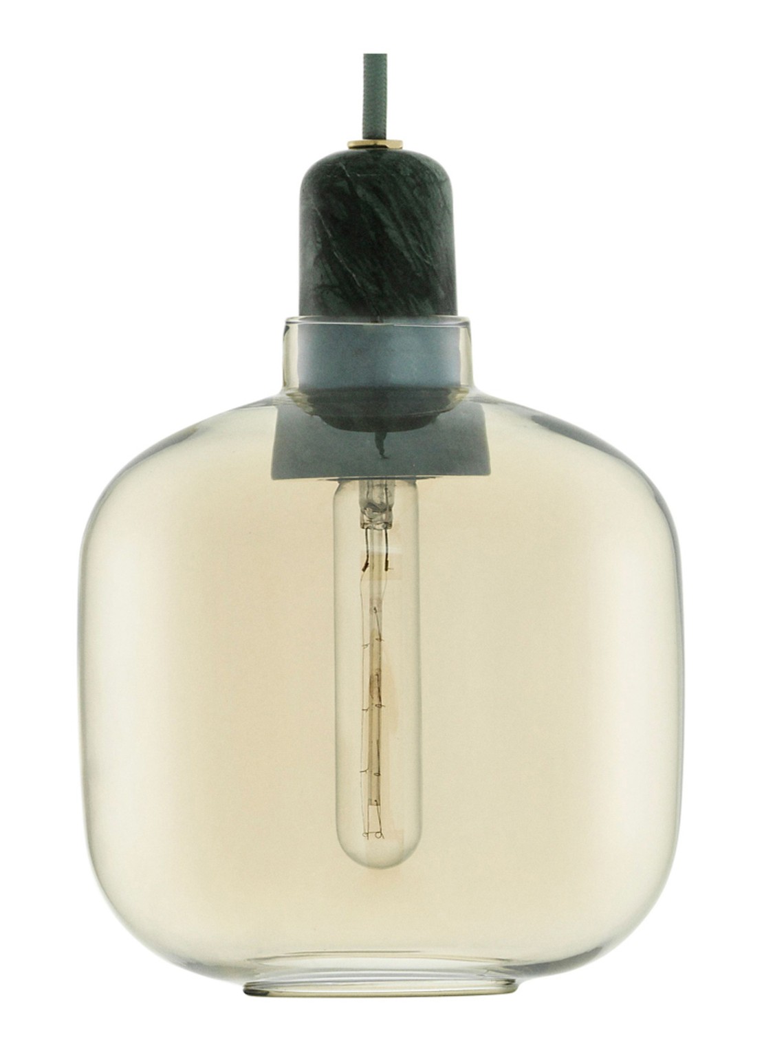 Normann Copenhagen Amp Lamp hanglamp small Ø 14 cm - voorkant groen