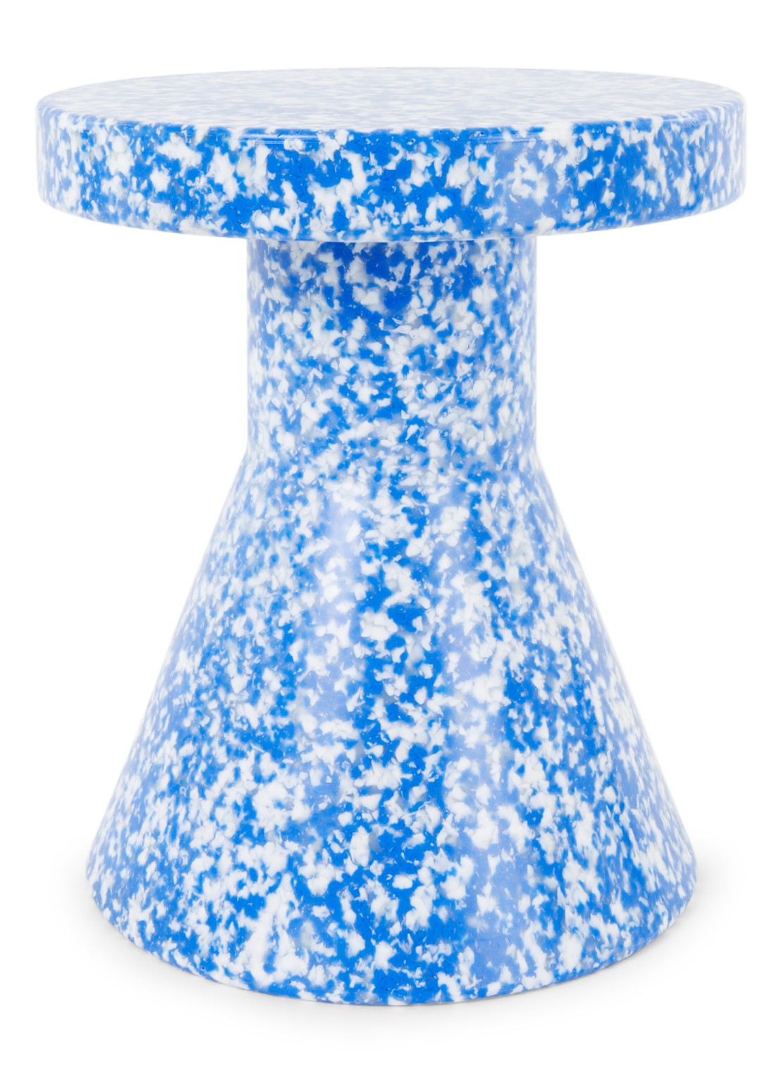 Normann Copenhagen Bit Stool bijzettafel 36 cm - voorkant blauw