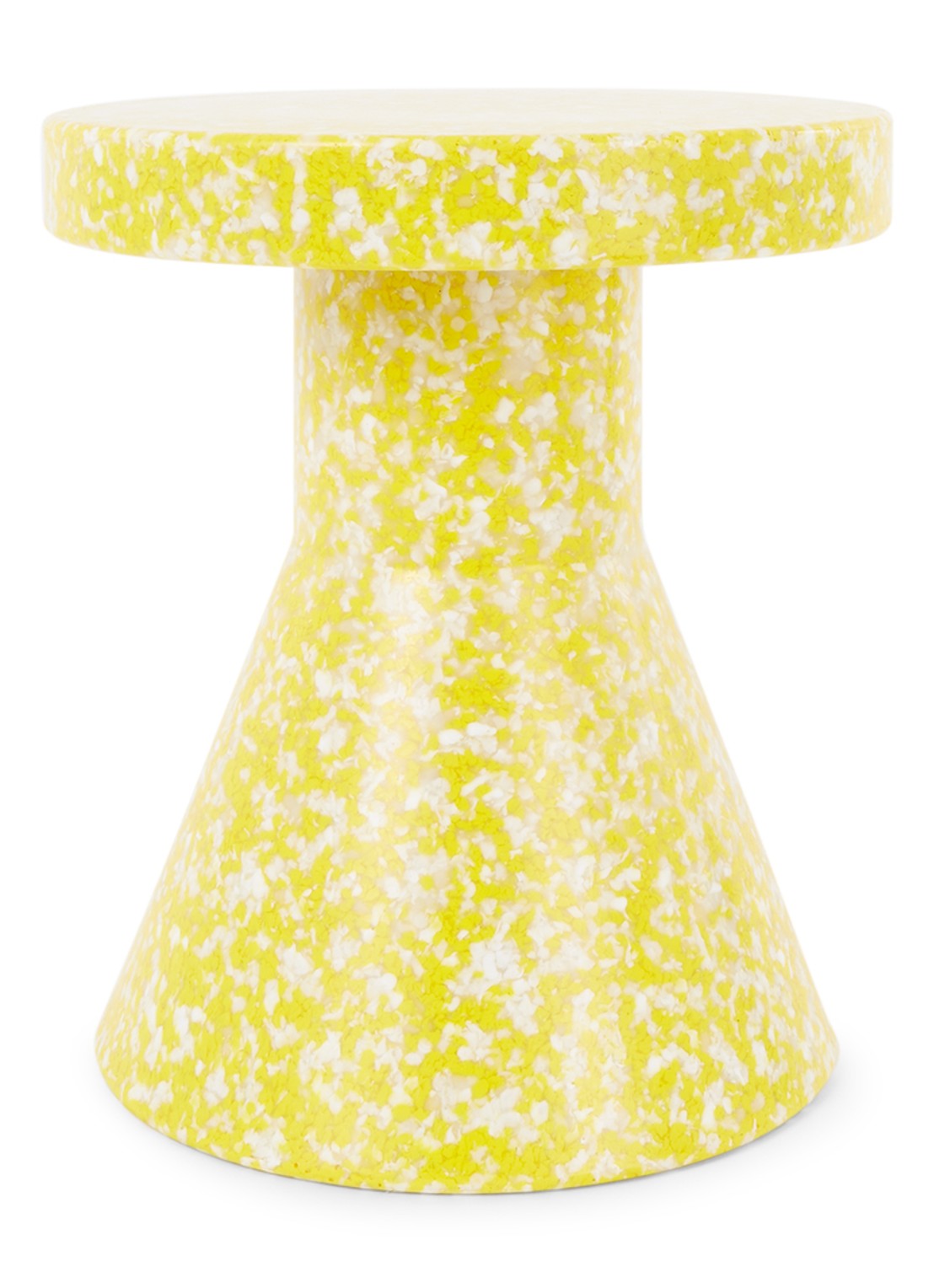 Normann Copenhagen Bit Stool bijzettafel 36 cm - voorkant 2 geel