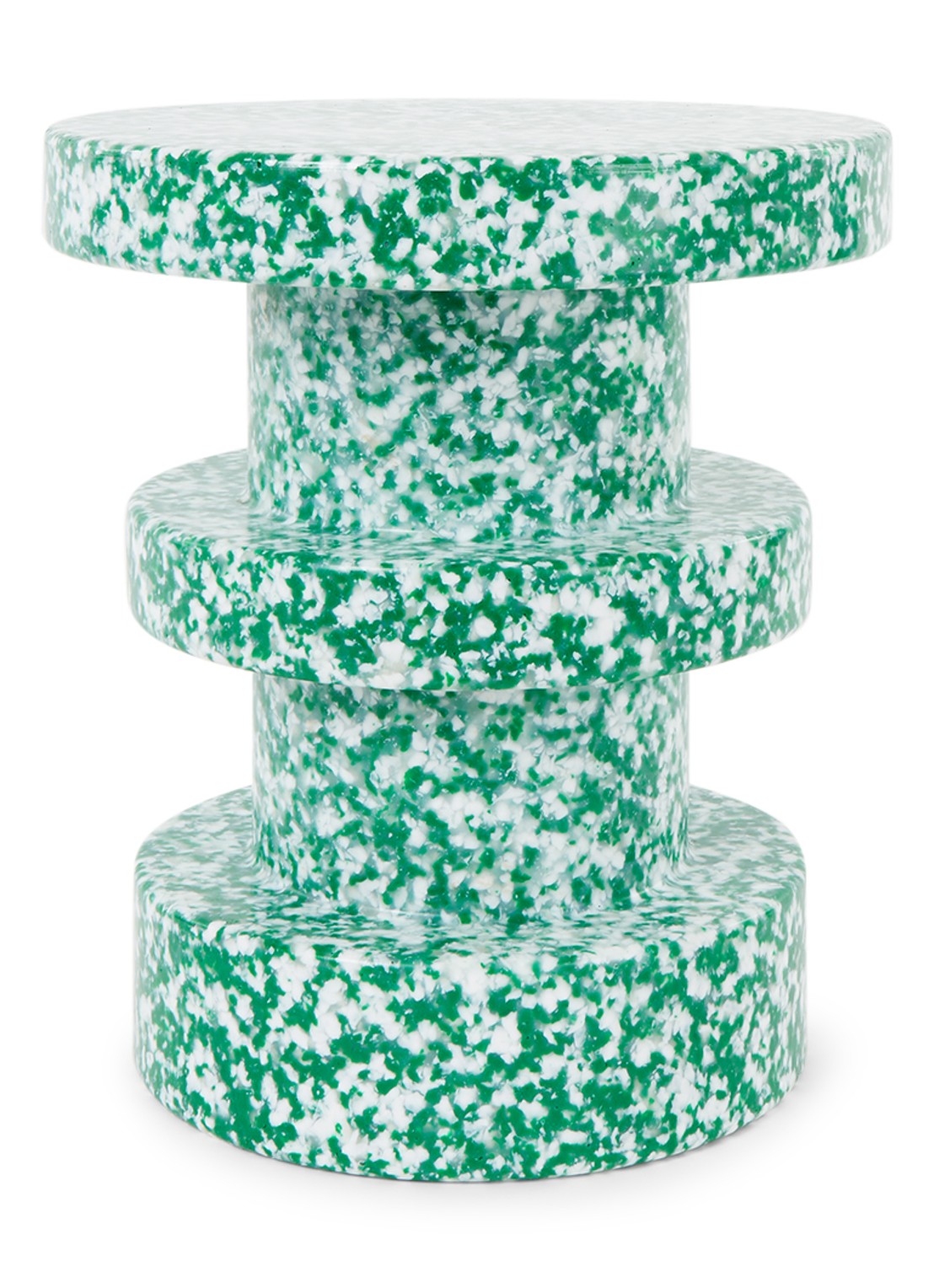 Normann Copenhagen Bit Stool bijzettafel 36 cm - voorkant 2 groen