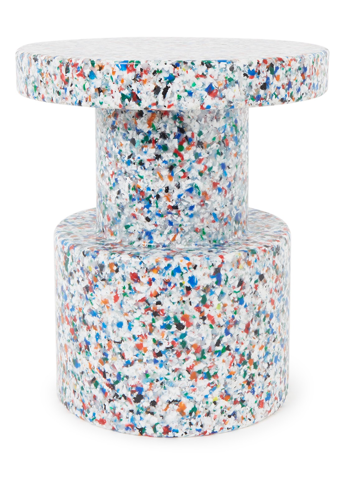 Normann Copenhagen Bit Stool bijzettafel 36 cm - voorkant 2 multicolor