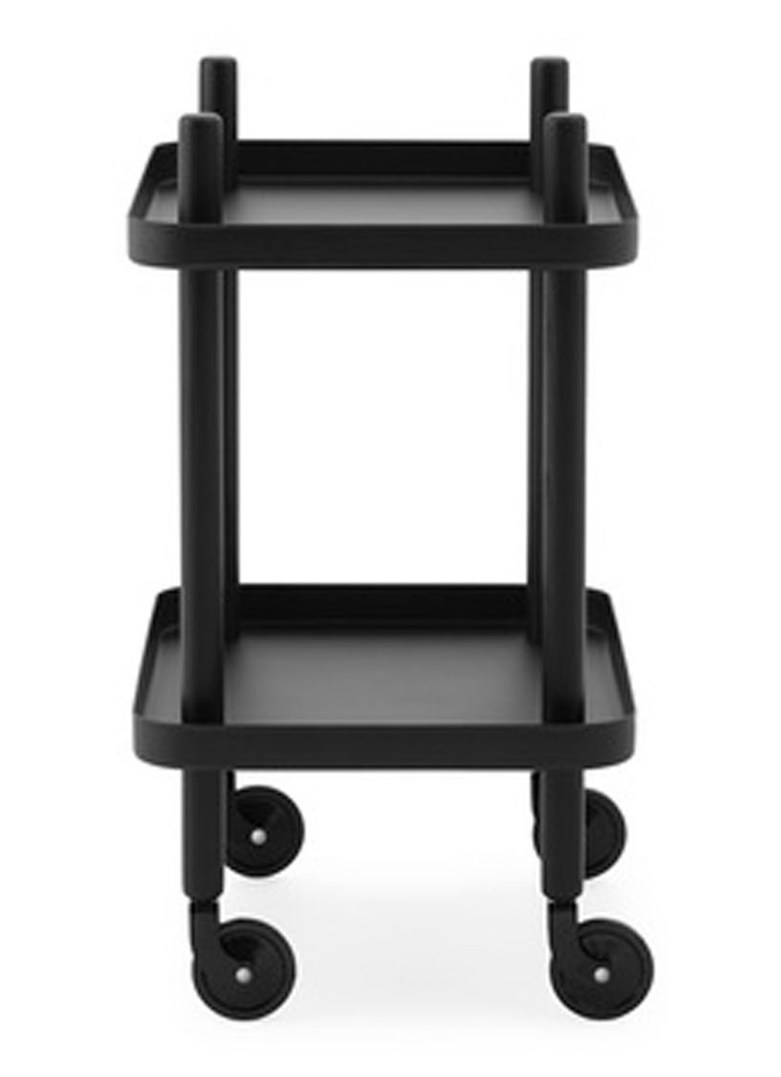 Normann Copenhagen Block bijzettafel 50 x 35 cm - detail 4 zwart