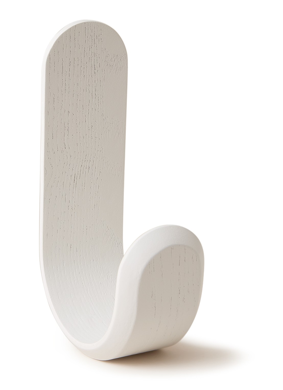 Normann Copenhagen Curve Hook wandhaak 18 cm - voorkant wit
