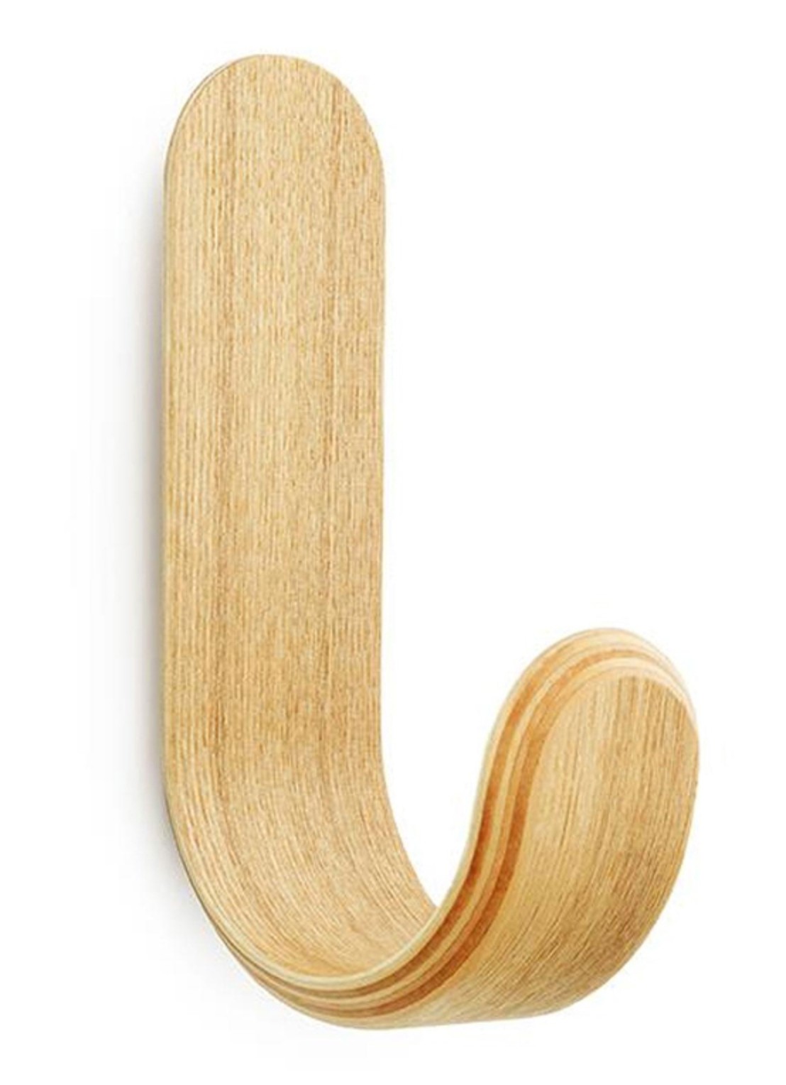 Normann Copenhagen Curve wandhaak  - voorkant beige