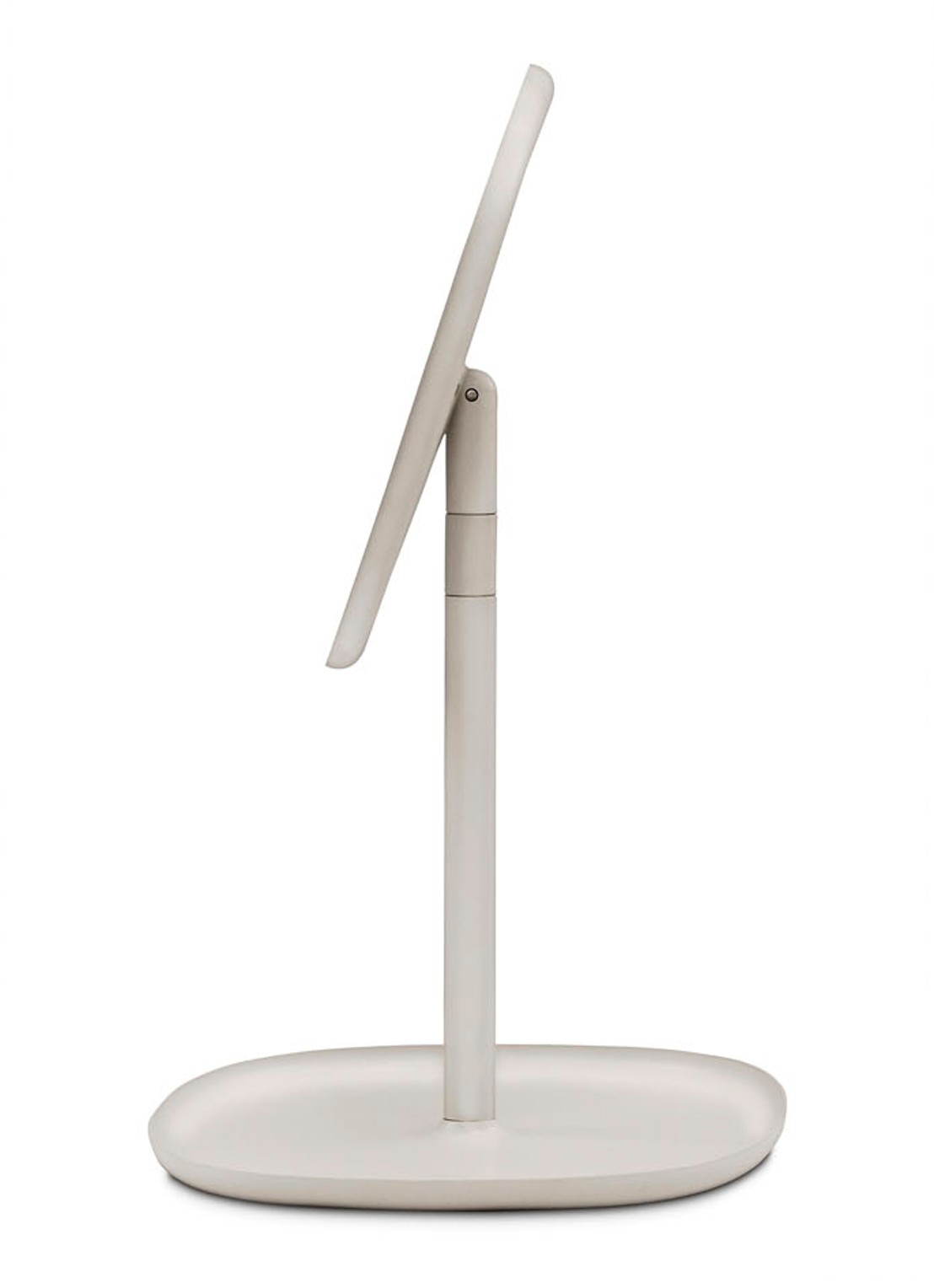 Normann Copenhagen Flip spiegel op voet 28 x 36 cm - detail 3 donkerbeige