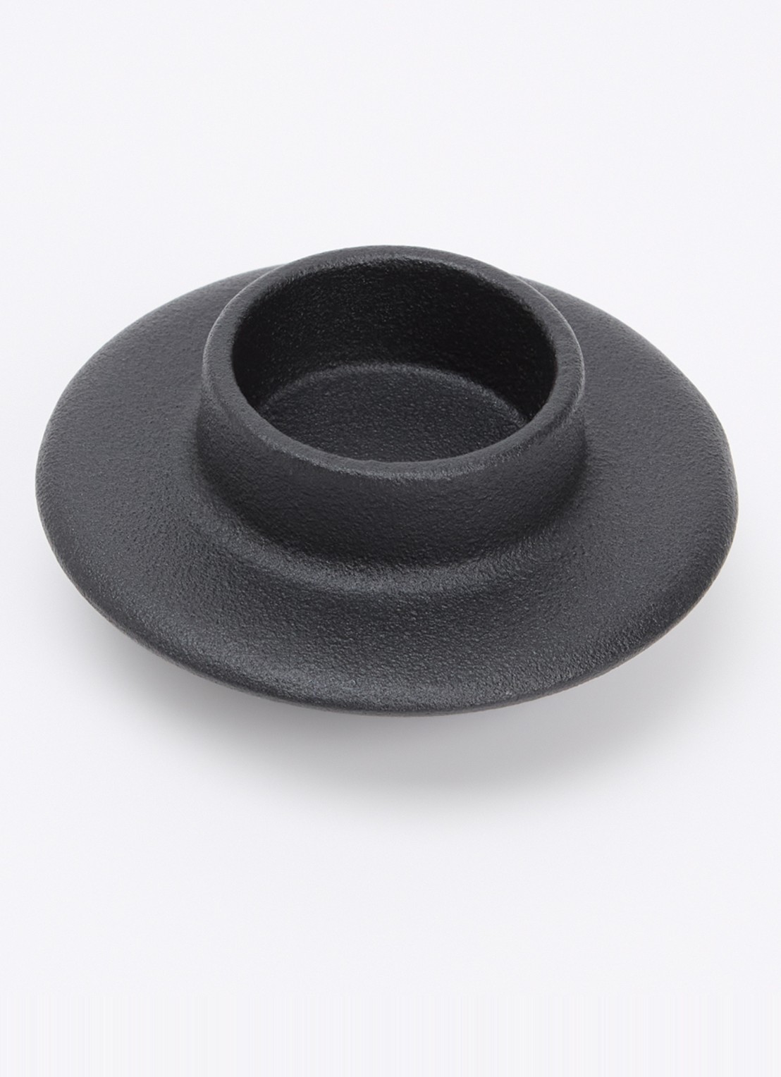 Normann Copenhagen Heima waxinelichthouder 4,3 cm - voorkant 2 zwart