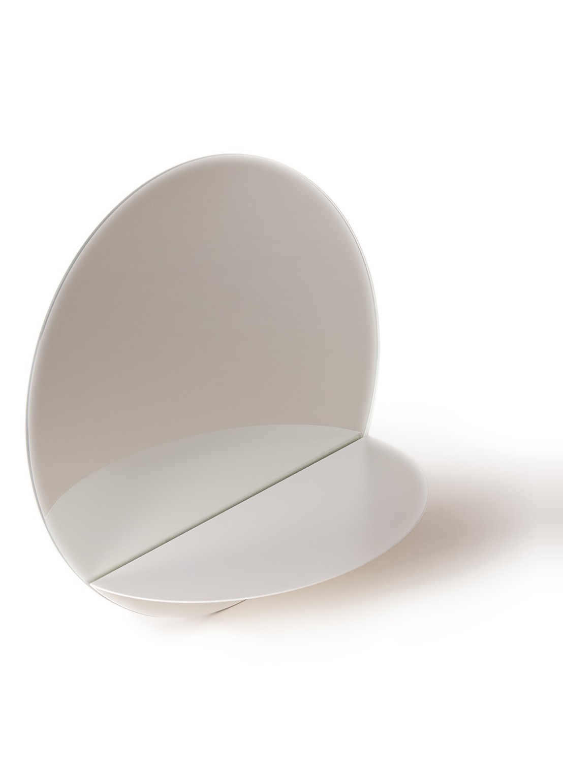 Normann Copenhagen Horizon ronde spiegel - voorkant wit