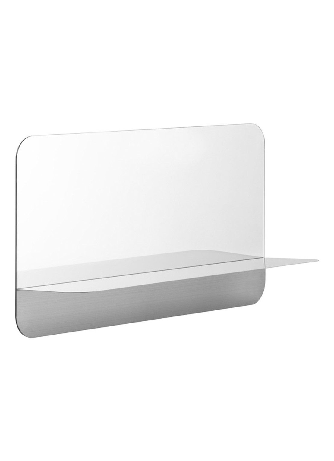 Normann Copenhagen Horizon wandspiegel 80 x 40 cm - voorkant grijs
